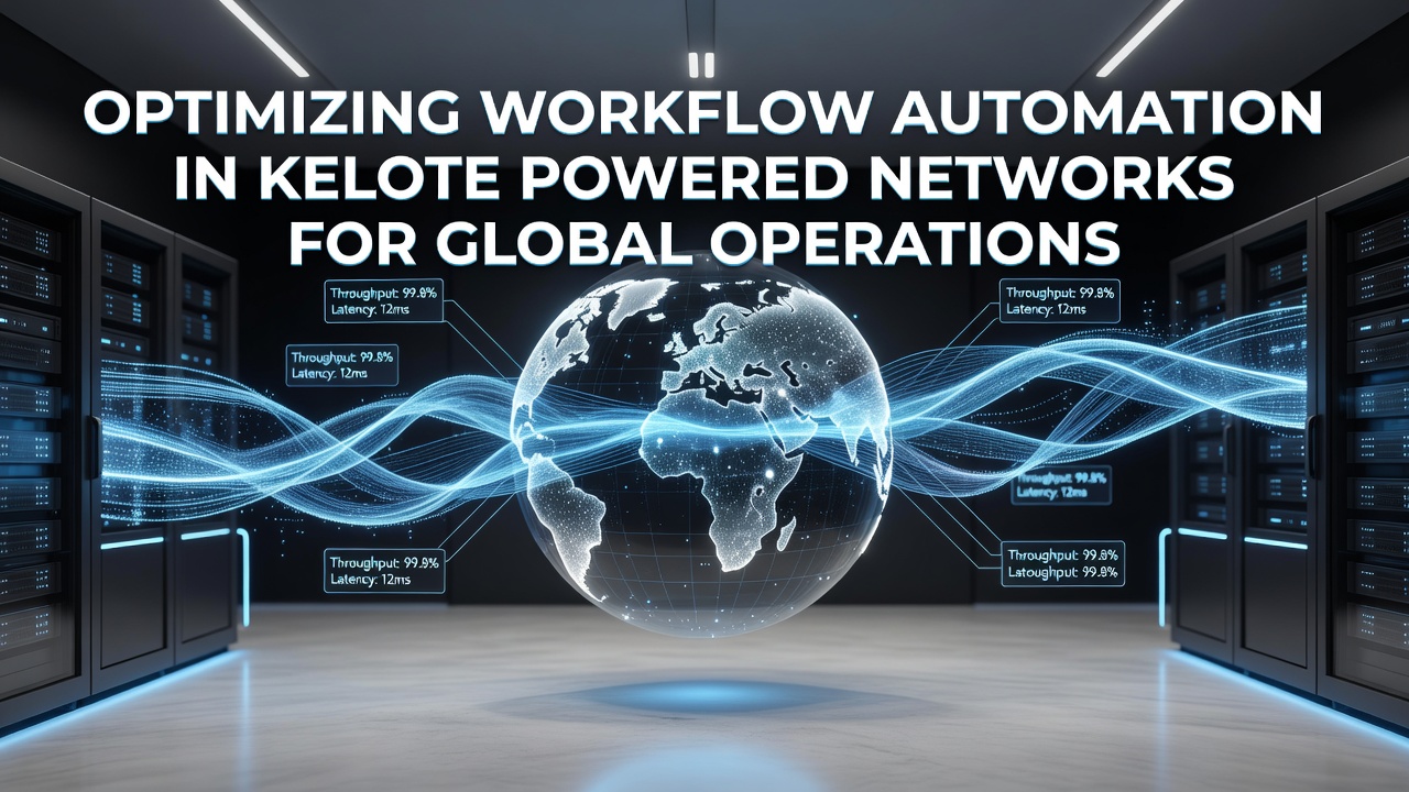 Optimizing Workflow Automation in Kelote Powered Networks for Global Operations