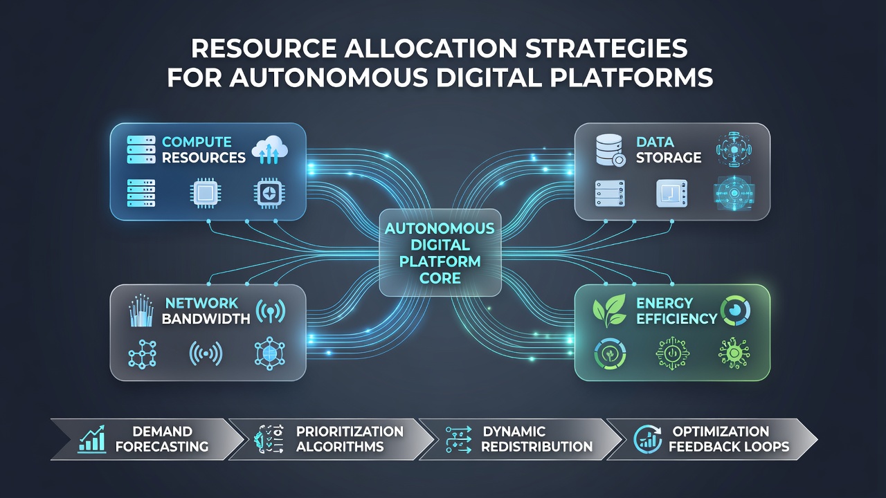 Visualization of predictive allocation models running across distributed autonomous platform infrastructure